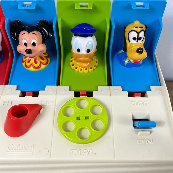 Vintage 1975 Disney poppin pals baby toddler busy play toy pop up surprise - Picture 8 of 8